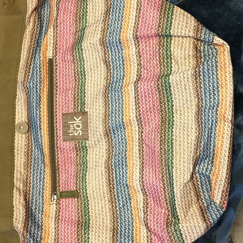 The Sak Olive Green Leather Bag - Picture 7 of 8